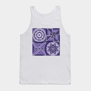 Tapa patchwork - peri Tank Top